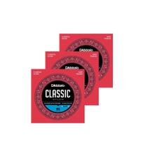 Kit 3 UND. Encordoamento P/ Violão D'Addario EJ27 H T. Alta