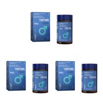 Kit 3 Und FortViril Homme 2400mg 60 Cápsulas FortLife FortLife