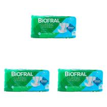 Kit 3 Und Fralda Geriátrica Biofral Classic Tamanho Eg 24 Und