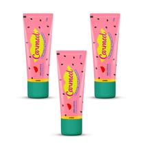 Kit 3 und Gel Dental c fluor Carmed Melancia 70gr