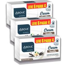 Kit 3 und Kit Sabonete Barra Above Lv6Pg4 Cream Vanilla