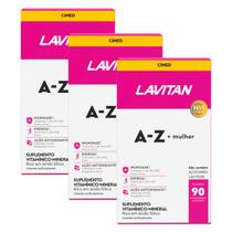 Kit 3 und Lavitan Az Mulher 90 Cpr