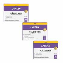 Kit 3 und Lavitan Cálcio MDK 30cpr