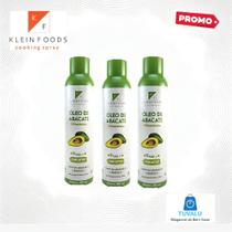 KIT 3 UND - Óleo de abacate Extravirgem Spray Klein Foods 200ml