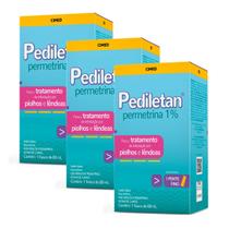 Kit 3 und Permetrina - Pediletan Loção Capilar 60ml