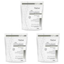 Kit 3 Und Pó Descolorante Yama Sem Amônia Refil 300g