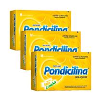 Kit 3 und Pondicilina Mel e Limão 12 Pastilhas