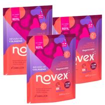 Kit 3 und Refil Creme De Tratamento Novex Infusao De Colageno 300g Kit 3 und Refil Creme De Tratamento Novex Infusao De Colageno 300g