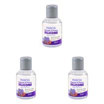 Kit 3 Und Reparador Pontas Marcia Silicone Líquido Tradicional 35ml