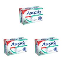 Kit 3 Und Sabonete Asepxia Anti-acne Forte Ação Adstringente 80g