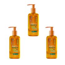 Kit 3 Und Sabonete Gel Facial Oil Control FortSkin 140ml FortLife Kit 3 Und Sabonete Gel Facial Oil Control FortSkin 140ml FortLife
