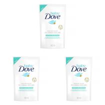 Kit 3 Und Sabonete Líquido Dove Baby Refil Hidratação Sensível 180ml