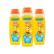 Kit 3 Und Shampoo Palmolive Kids Hidratante Todos Tipos Cabelos 350ml