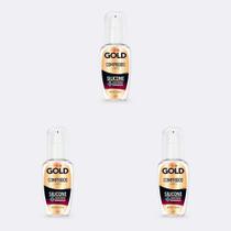 Kit 3 Und Silicone Niely Gold Compridos Mais Fortes 42ml
