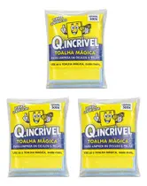 Kit 3 Und Toalha Mágica Q.incrível Limpeza De Óculos E Telas Kit 3 Und Toalha Mágica Q.incrível Limpeza De Óculos E Telas