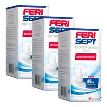 Kit 3 undidades Ferisept 10mg/ml 45ml Kit 3 undidades Ferisept 10mg/ml 45ml