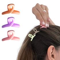 Kit 3 unds Acessório mini prendedor de Cabelo infantil penteado delicado