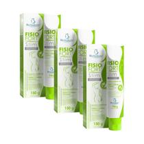 KIT 3 UNDs Redutor de Medidas Fisiofort Slim Creme Desodorante Bio Instinto 450 g