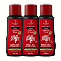 KIT 3 UNDs Sabonete Íntimo Líquido Babatimão Bio Instinto 600 ml pH Equilibrado 24h KIT 3 UNDs Sabonete Íntimo Líquido Babatimão Bio Instinto 600 ml pH Equilibrado 24h