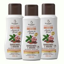 KIT 3 UNDs Sabonete Íntimo Líquido Babatimão e Aroeira Bio Instinto 600 ml Hipoalergênico