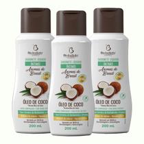 KIT 3 UNDs Sabonete Íntimo Líquido Óleo de Coco Bio Instinto 600 ml pH Equilibrado 24h