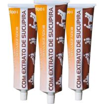 Kit 3 Unguento Massageador Com Extrato de Sucupira 100g Kit 3 Unguento Massageador Com Extrato de Sucupira 100g