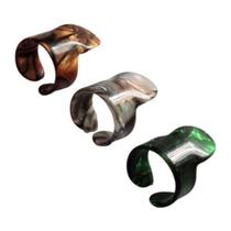 Kit 3 Unheira Celulóide Cores Sortidas Ronsani Unidade