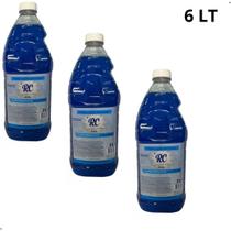 Kit 3 Uni Lava-Roupas Líquido Galão 2L Azul RC - 6 Litros