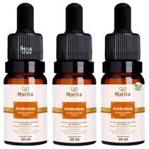 Kit 3 Uni Óleo Marita para Pele Corpo Nano Ozonoterapia 20ml