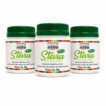 KIT 3 UNID. Adoçante Color Andina Foods 20g Natural sem residual amargor