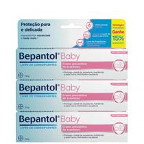 Kit 3 unid bepantol baby 30g creme assadura