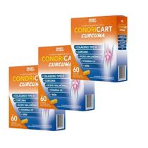 Kit 3 Unid Condricart 60 Cápsulas Sidney Oliveira - Suplemento Alimentar Kit 3 Unid Condricart 60 Cápsulas Sidney Oliveira - Suplemento Alimentar