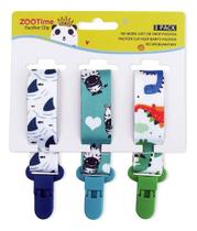 Kit 3 Unid. Prendedor Clipe Chupeta Menino Melhor Qualidade Kit 3 Unid. Prendedor Clipe Chupeta Menino Melhor Qualidade