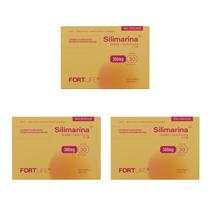 Kit 3 Unid Silimarina 300mg 30 Cápsulas FortLife Kit 3 Unid Silimarina 300mg 30 Cápsulas FortLife