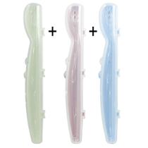 Kit 3 Unidade de Porta Escova Dental Estojo Individual