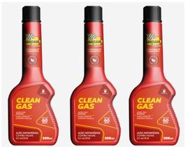 Kit 3 unidades aditivo de combustivel clean Gas Bardahl Promax