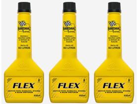Kit 3 unidades aditivo de combustivel flex 200ml Bardahl Promax Kit 3 unidades aditivo de combustivel flex 200ml Bardahl Promax