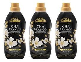 Kit 3 Unidades Amaciante Coala Laundry Chá Branco 1l Kit 3 Unidades Amaciante Coala Laundry Chá Branco 1l