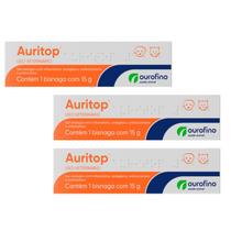 Kit 3 Unidades - Auritop Gel Anti-inflamatório 15 Gramas