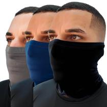 Kit 3 Unidades Balaclava Bandana Proteção Uv50 Poliamida Kit 3 Unidades Balaclava Bandana Proteção Uv50 Poliamida