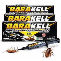 Kit 3 unidades Barakell Anti Barata Gel para Baratas Kelldrin Kit 3 unidades Barakell Anti Barata Gel para Baratas Kelldrin