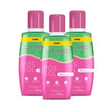 Kit 3 unidades Calamed Gel Pós Sol Aloe Vera 120g