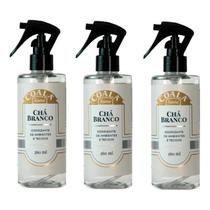 Kit 3 Unidades Coala Odorizante de Ambientes e Tecidos Chá Branco Extremamente Cheiroso 260ML Kit 3 Unidades Coala Odorizante de Ambientes e Tecidos Chá Branco Extremamente Cheiroso 260ML