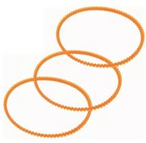 Kit 3 Unidades Correia Dentada Motor Para Máquina De Costura Doméstica Over Reta Galoneira GN1-6D