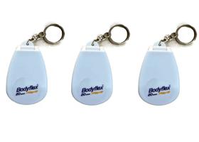 Kit 3 Unidades Cortador Porta Comprimido Chaveiro Bodyflex