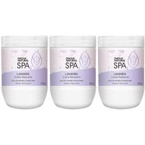 Kit 3 Unidades Creme Relaxante Dagua Natural Spa Lavanda Óleo de Copaíba e Passiflora 650g Hidrata e Relaxa a Pele