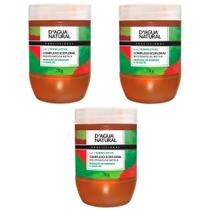 Kit 3 Unidades Dagua Natural Complexo Ecofloral Gel Termo Ativo Eco 750g
