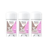 Kit 3 Unidades Desodorante Creme Rexona Clinical Women Classic 48g