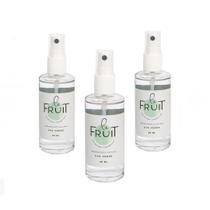 Kit 3 Unidades Desodorante Natural de Uva Verde - Le Fruit - Vegano - Sem alumínio e parabenos, 60ml, em spray - Le Fruit Cosmetics
