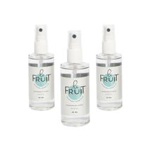 Kit 3 Unidades Desodorante Sport Menta - Le Fruit - Vegano - Proteção prolongada sem alumínio, 60ml, em spray